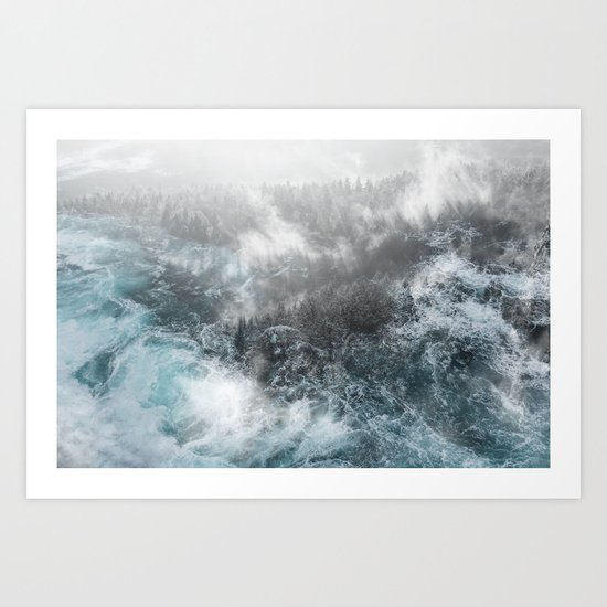 Wash Out Art Print