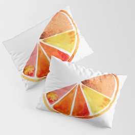 Orange slice Pillow Sham