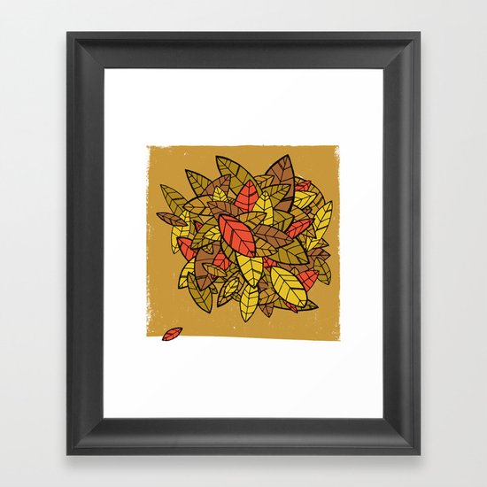 Autumn Memories Framed Art Print