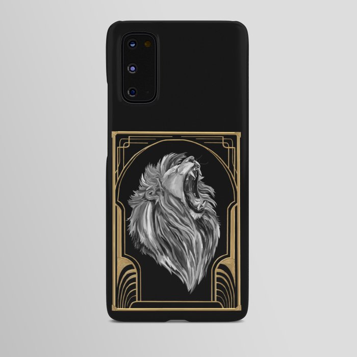 Deco Art 20's Roaring Lion Android Case