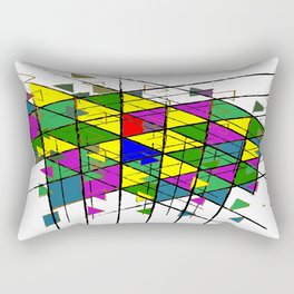 Triangled Rectangular Pillow