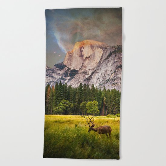 Yosemite Magic Beach Towel
