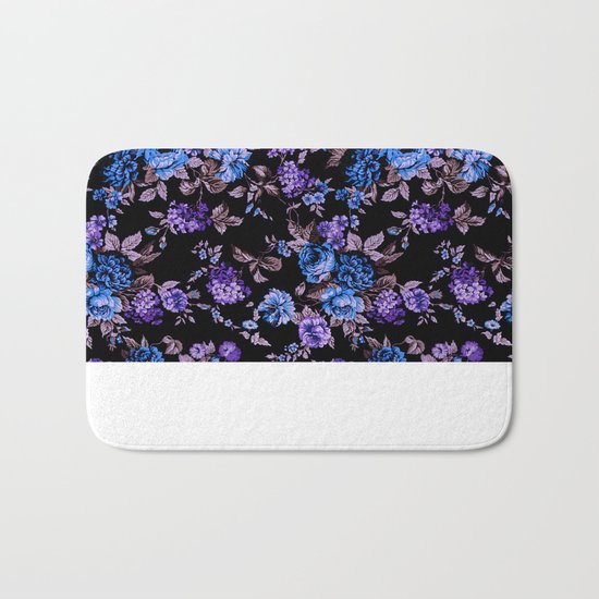 Black Garden Bath Mat