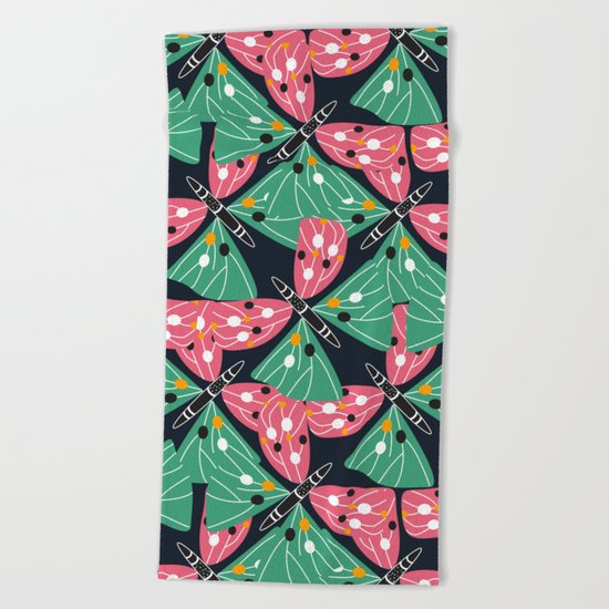 Butterfly pattern Beach Towel