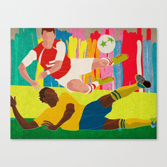Deciding Game. Canvas Print