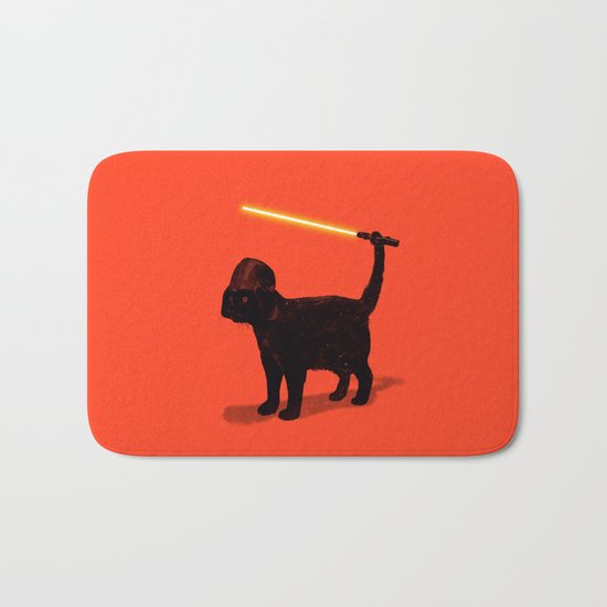 Cat Vader Bath Mat