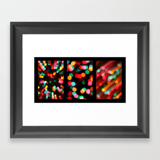 Too Much Eggnog. Framed Art Print
