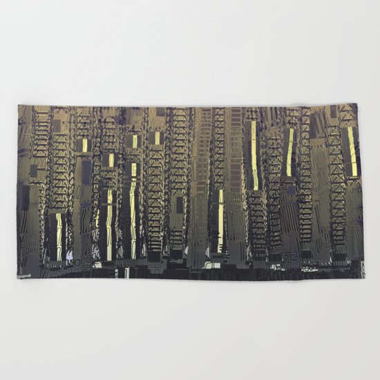 Inner life / Facade 22-12-16 Beach Towel