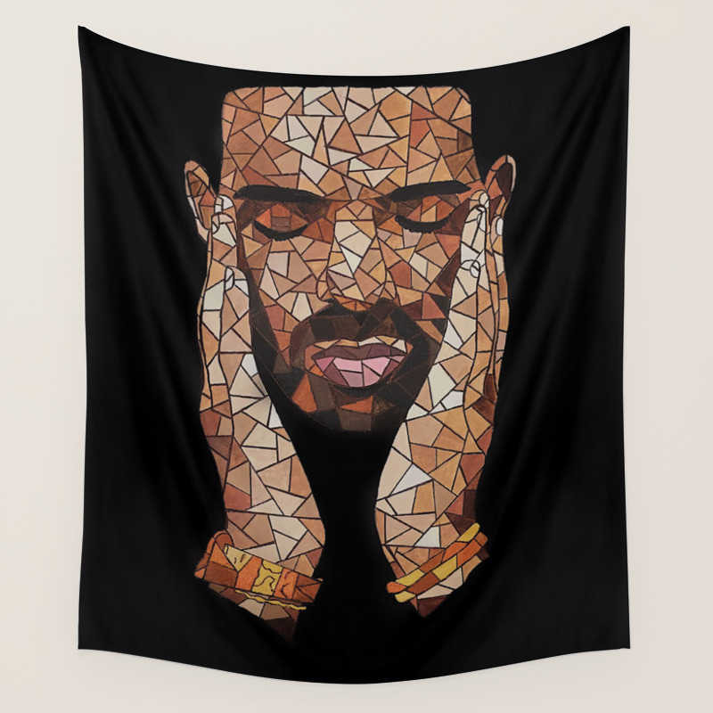 Portrait Ovo Scorpion Geometric Rapper Colourful Colorful Poster