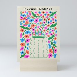 Flower Market 08: Rome Mini Art Print