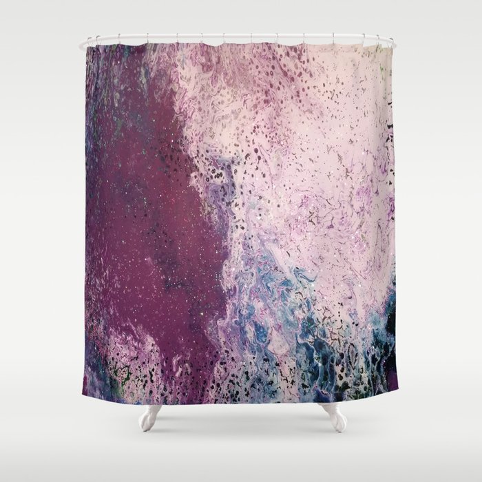Crushed Velvet Shower Curtain By Designsbymistyblue Society6