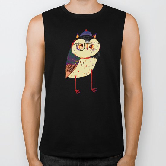 Owl Cutey. Biker Tank