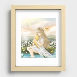 Animal as Friends Recessed Framed Print