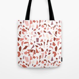 Terrazzo pattern - Earthy tones Tote Bag