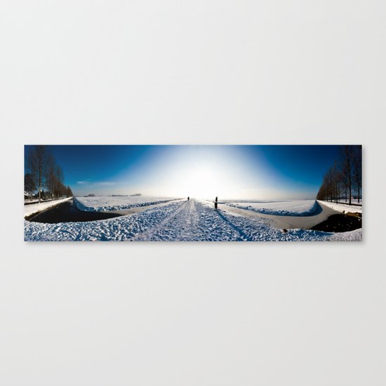 Polderpad Canvas Print
