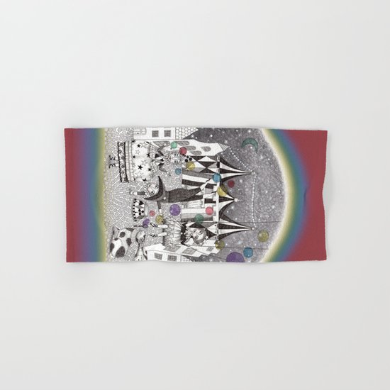 Night Carnival Hand & Bath Towel