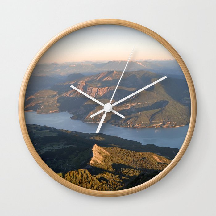 Soaring At Dawn II Wall Clock