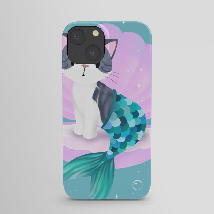Purrmaid, Mercat, Kitty Mermaid iPhone Case