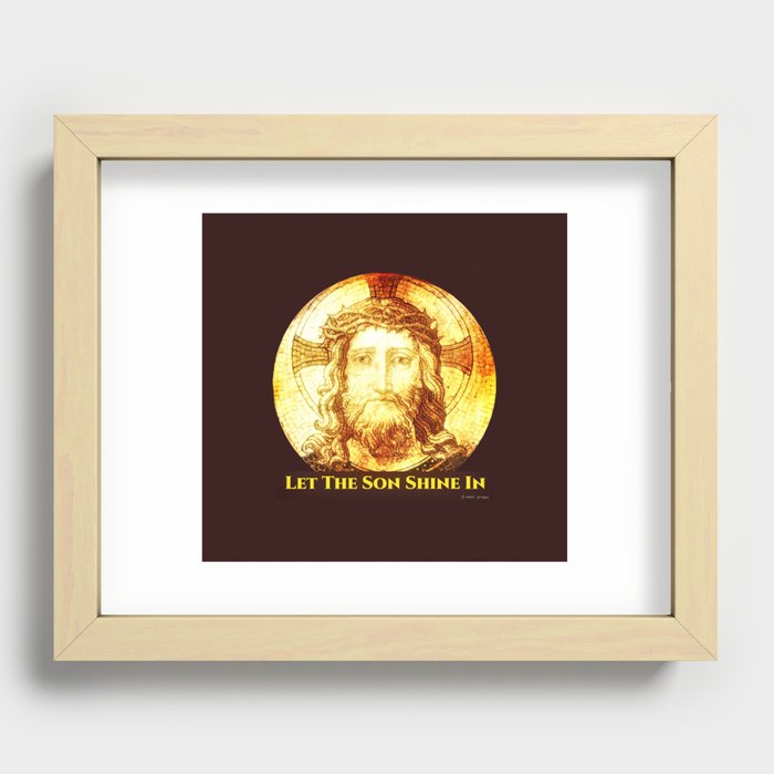 Let The Son Shine In Recessed Framed Print