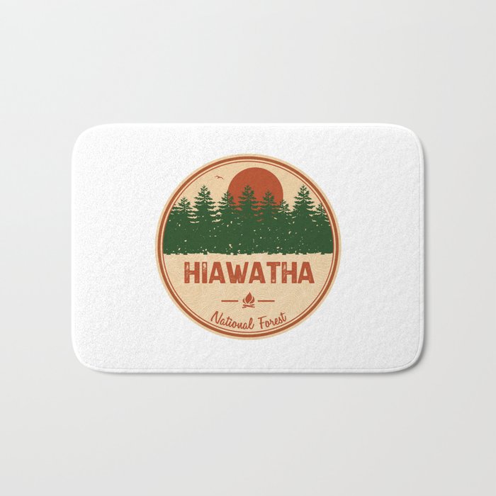 Hiawatha National Forest Bath Mat