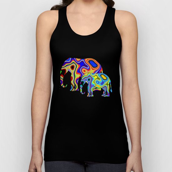 Cool colorful patterns abstract Unisex Tank Top