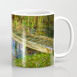 Bridge over calm water by Brian Vegas Coffee Mug