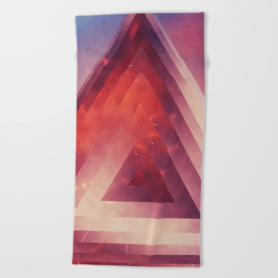 Triangled Too Beach Towel