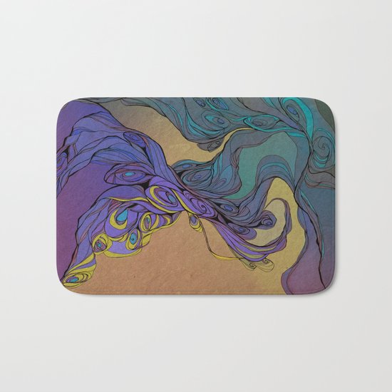 Magic Smoke Bath Mat
