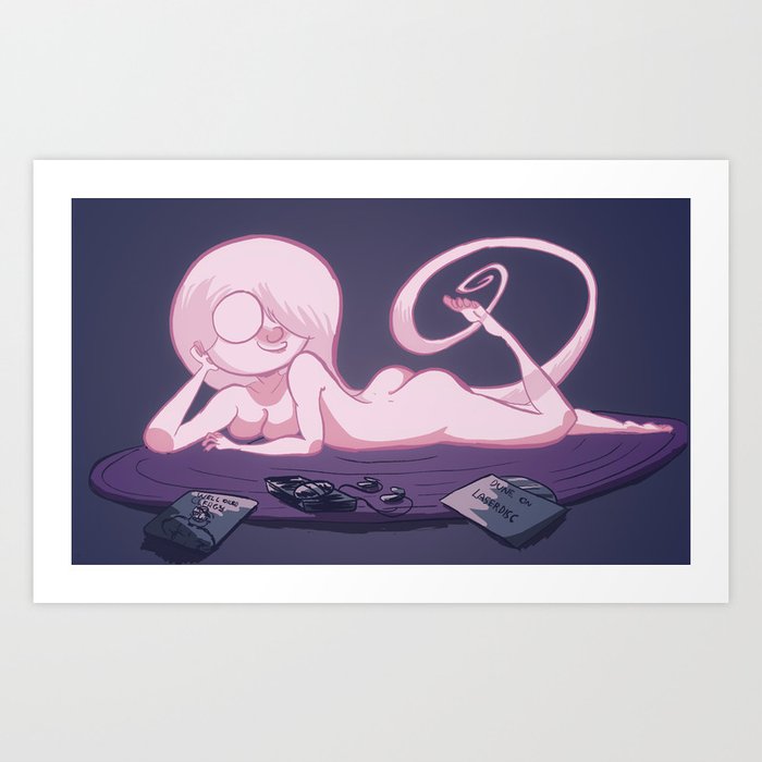 Sex Ghost Art Print