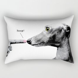 Boop! Italian Greyhound Rectangular Pillow