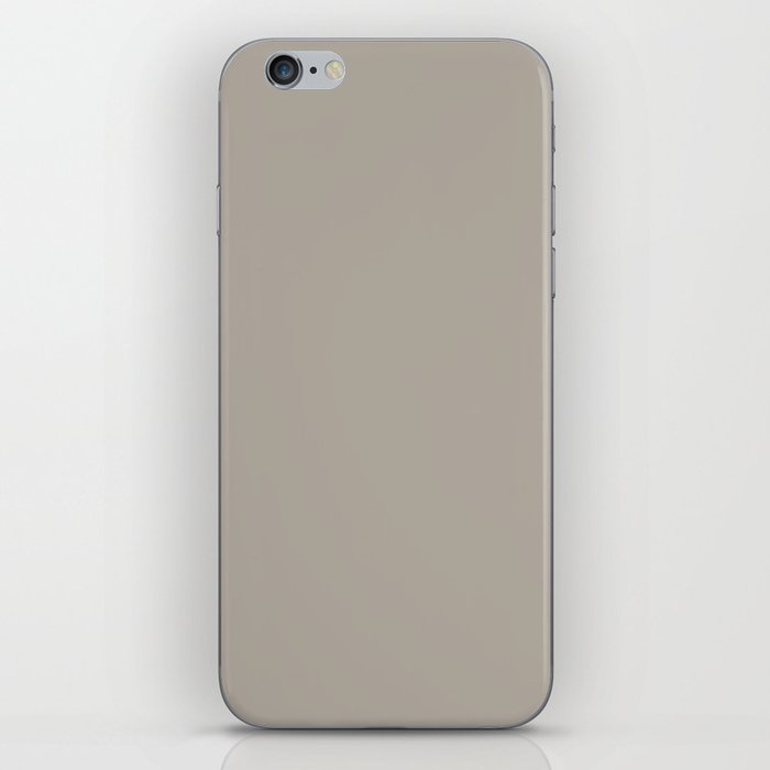 Koala Greige Gray - Grey Solid Color Pairs Fieldstone PPG1000-3 iPhone Skin