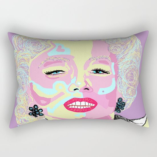 Marilyn M Rectangular Pillow