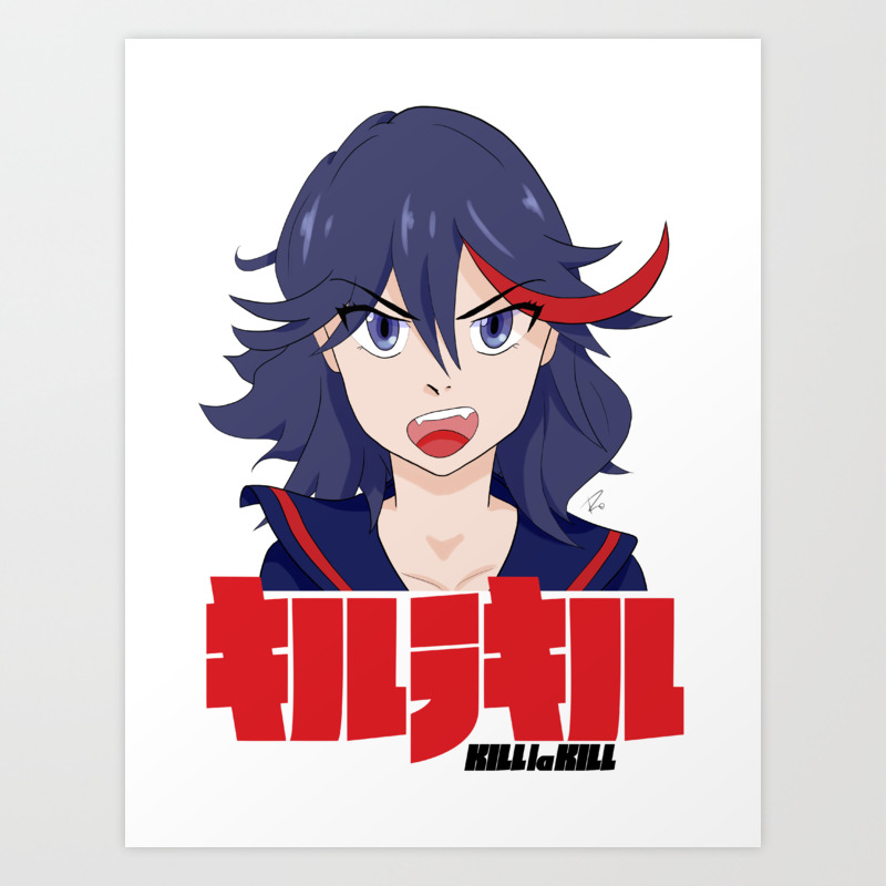 Ryuko Matoi Kill La Kill Fanart Art Print By Robepate Society6 Posmotrite bolshe idey na temy «anime killer kill la kill fan art (and cosplay) you have to see. ryuko matoi kill la kill fanart art print by robepate