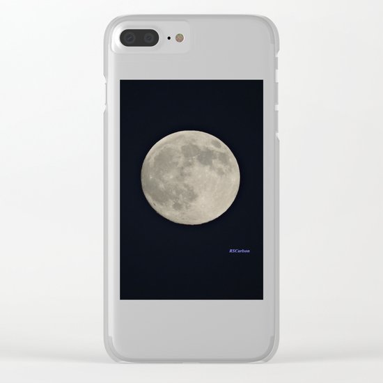 Another August Moon Clear iPhone Case