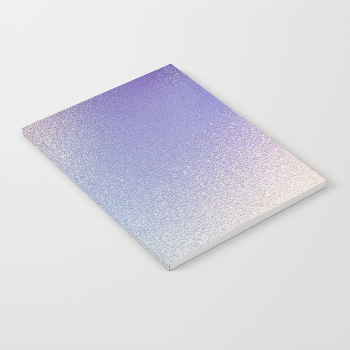 Iridescent Vanilla Violet Notebook