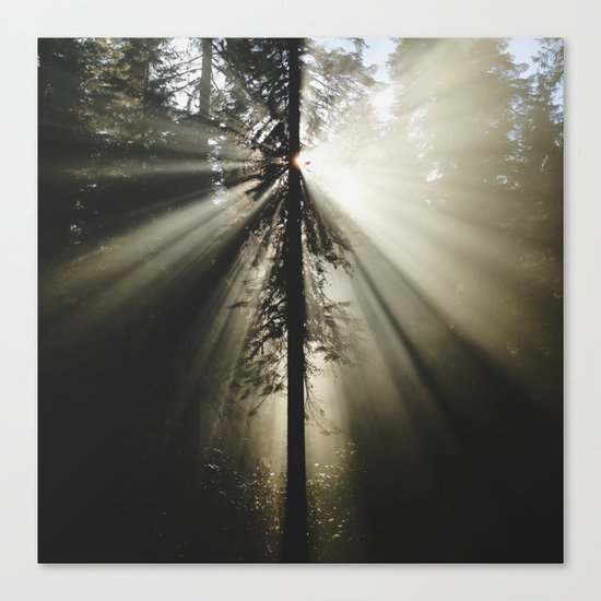 Umpqua Rays Canvas Print
