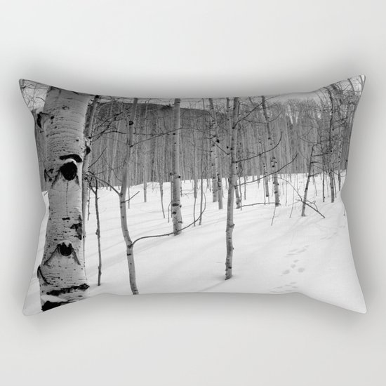 Winter Forest Rectangular Pillow