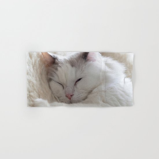 Ragdoll Cat Cuddles Hand & Bath Towel