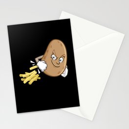 French Fries Potato Fries Stationery Card