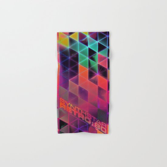 synthstar retro:80 Hand & Bath Towel