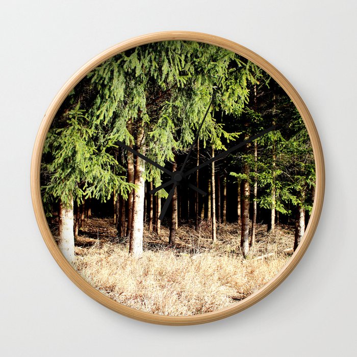 Germany Forest 1 Wall Clock