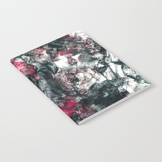 ABSTRACT FLORAL RPE Notebook