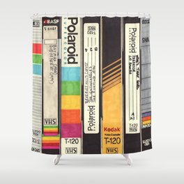 VHS Shower Curtain