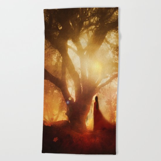 Autumn Song.. Beach Towel