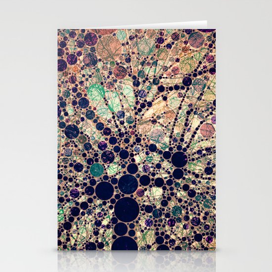 Colorful tree loves you and me. Stationery Cards
