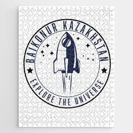 Baikonur Kazakhstan "Explore the universe". Jigsaw Puzzle
