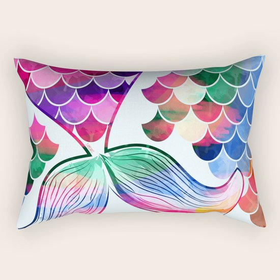 Mermaid Rectangular Pillow