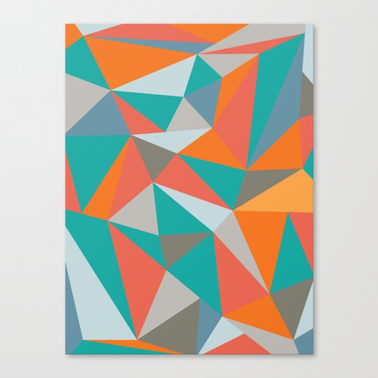 Summer Deconstructed Canvas Print
