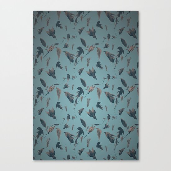 birds pattern Canvas Print