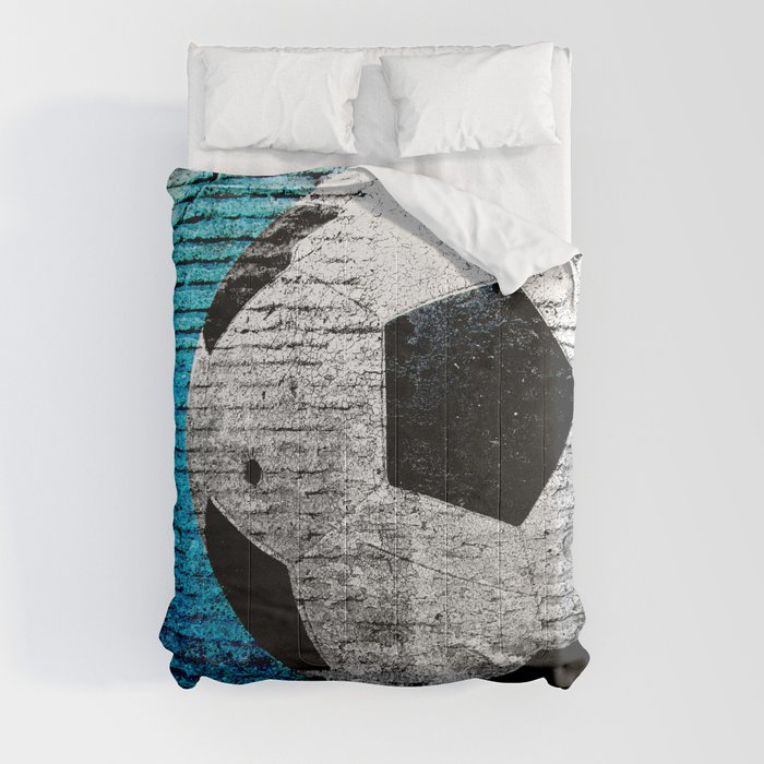 Soccer print variant 2 Comforter